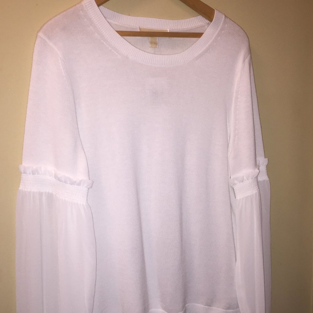 Michael Kors Women’s Lightweight Ruffle Shirt